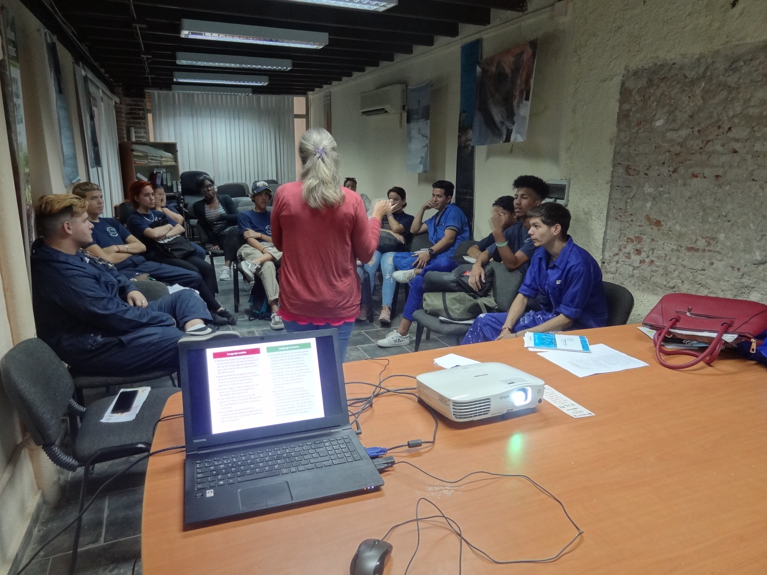 Taller de capacitación: Género y juventud en el desarrollo local del Centro Histórico La Habana Vieja.