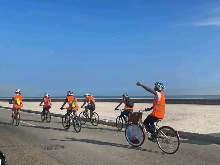 Tercera Bicicletada ¨Vía a la vida sin violencia¨.