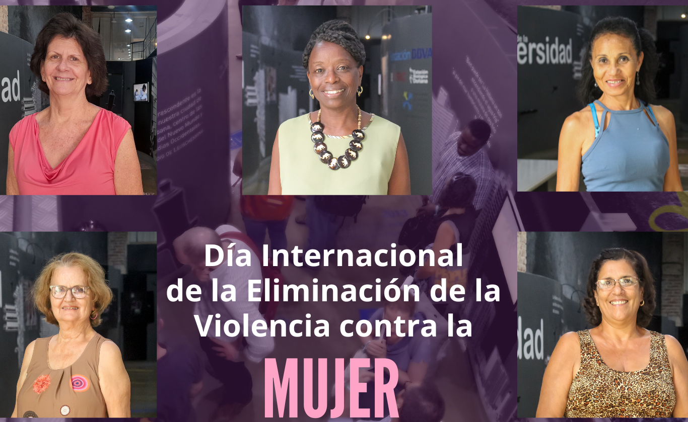 Día Internacional de la Eliminación de la Violencia contra la Mujer.